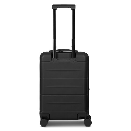 Police London 4 wheels Cabin trolley 55 cm Laptop compartment with expansion pleat