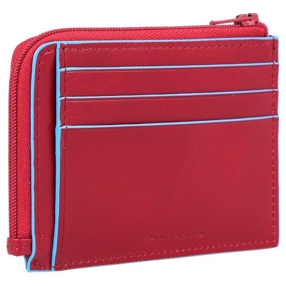 Piquadro Blue Square Credit card case RFID protection Genuine Leather 11 cm