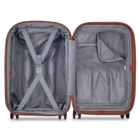 Delsey Paris Carrousel 4 wheels Cabin trolley 55 cm with expansion pleat