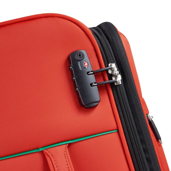 Delsey Paris x United Colors of Benetton Color Block 4-wheel suitcase set 3 pcs.