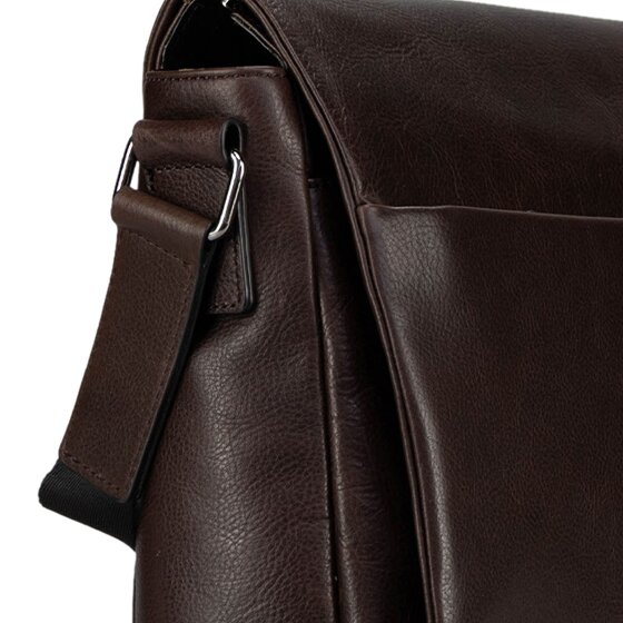 Jost London Messenger Genuine Leather 34 cm Laptop compartment