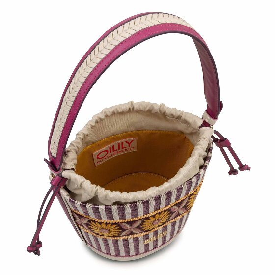Oilily Metallic Stripe Bucket bag 19 cm
