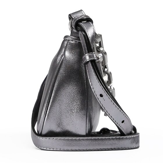 PINKO Half Moon Handbag Genuine Leather 23 cm