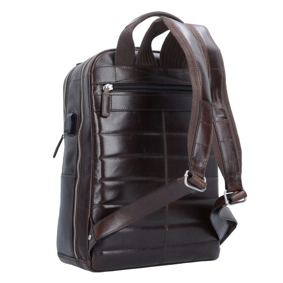 Picard Buddy backpack leather 39 cm laptop compartment
