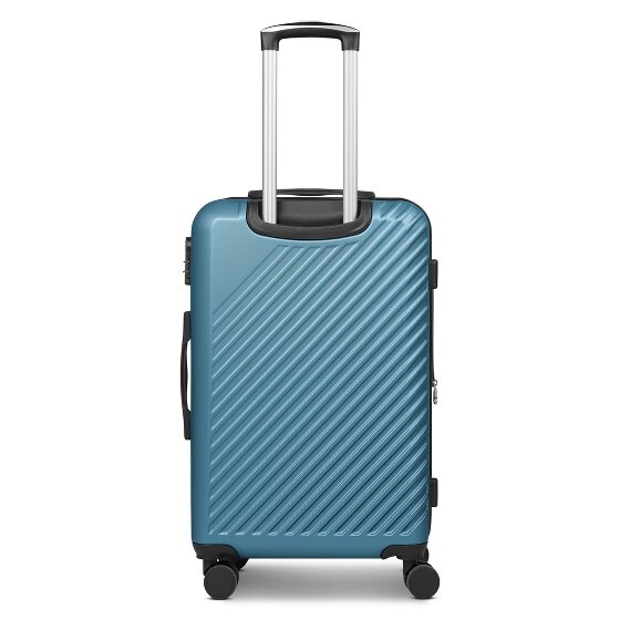 Check.In Paradise 2.0 4 wheels Suitcase set 3-piece with expansion pleat