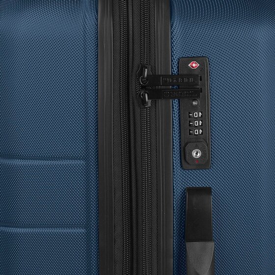 Gabol Escape 4 wheels Suitcase set 3-piece with expansion pleat