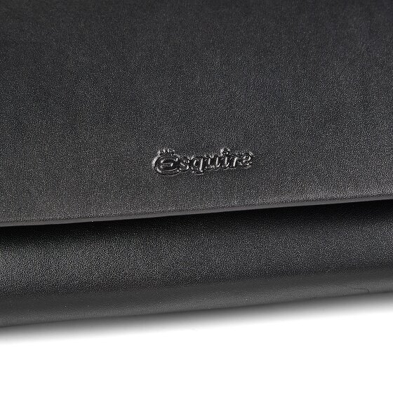 Esquire Silk Wallet Genuine Leather 19 cm