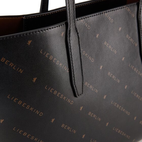 Liebeskind Monogram Shopper Bag M Genuine Leather 47 cm
