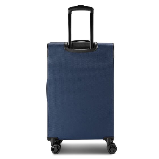 Bugatti Valencia Soft 4 wheels Trolley M 65 cm with expansion pleat Bugatti Valencia Soft 4 wheels Trolley M 65 cm with expansion pleat