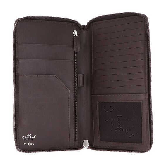 Golden Head Polo Wallet RFID protection Genuine Leather 21.5 cm