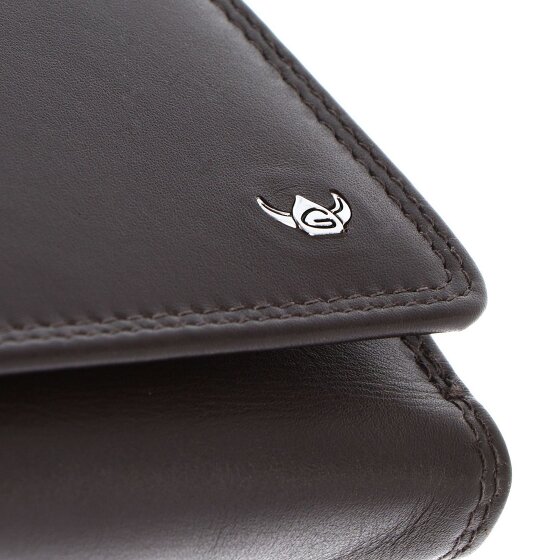 Golden Head Polo Wallet RFID protection Genuine Leather 14 cm