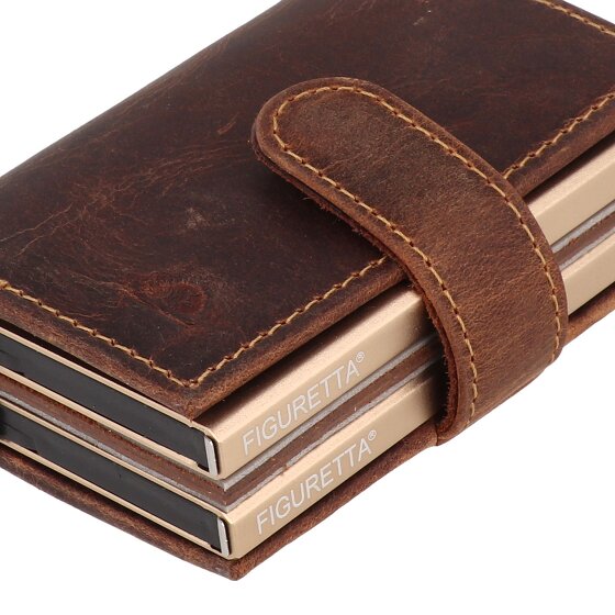 Greenburry Vintage Wallet RFID protection Leather 8 cm