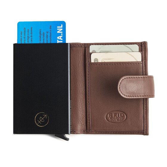 The Chesterfield Brand Hollis Wallet RFID protection Genuine Leather 10 cm