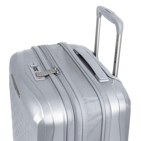 Gabol Queens 4 wheels Suitcase set 4-piece with expansion pleat