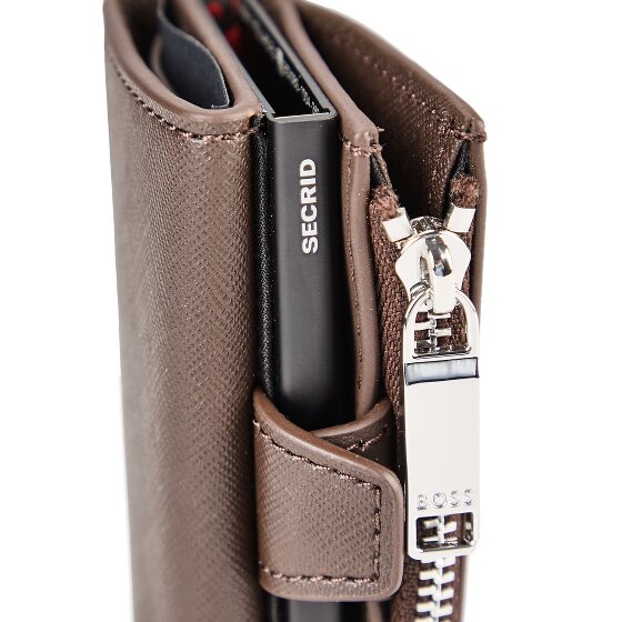 Boss Northon Wallet RFID protection Genuine Leather 9 cm