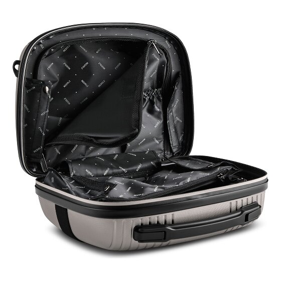 Redolz Essentials 14 suitcase set 2 pcs. cabin trolley with stretch fold & beauty case
