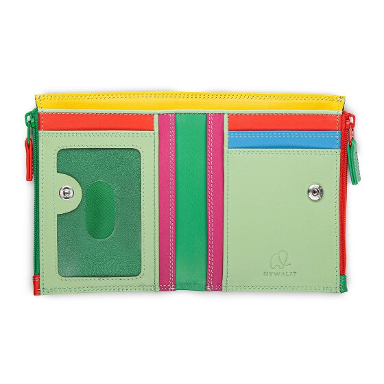 Mywalit Wallet RFID protection Genuine Leather 9 cm