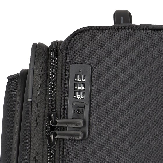 Travelite Crosslite 5.0 4 wheels Trolley L 77 cm with expansion pleat