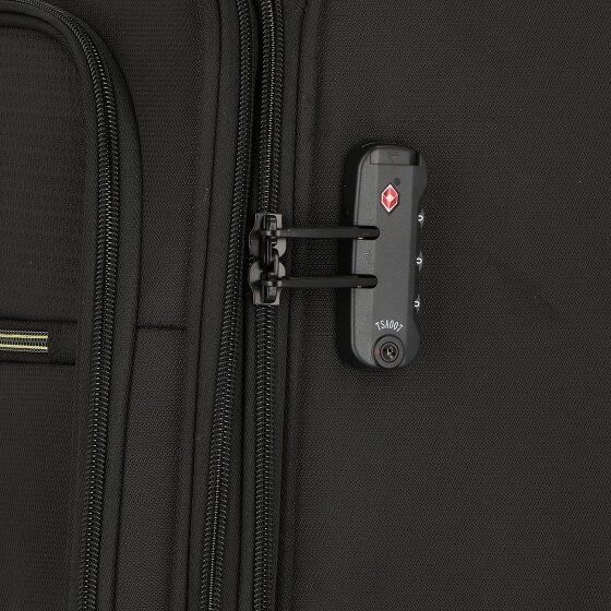 d&n Travel Line 9704 4 wheels Trolley L 78 cm with expansion pleat