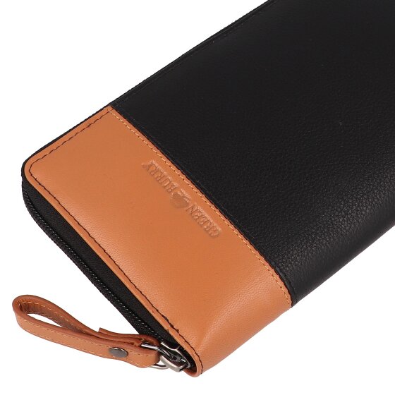 Greenburry Nappa Wallet RFID protection Leather 19.5 cm