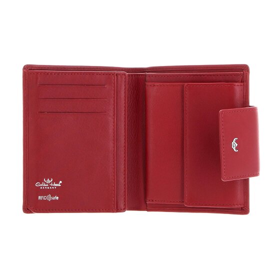 Golden Head Dublin Wallet RFID protection Genuine Leather 10 cm