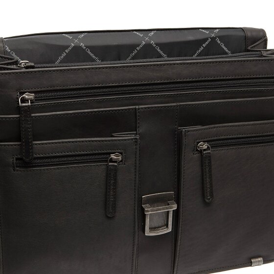 The Chesterfield Brand Stuttgart Briefcase Leather 38 cm Laptop compartment