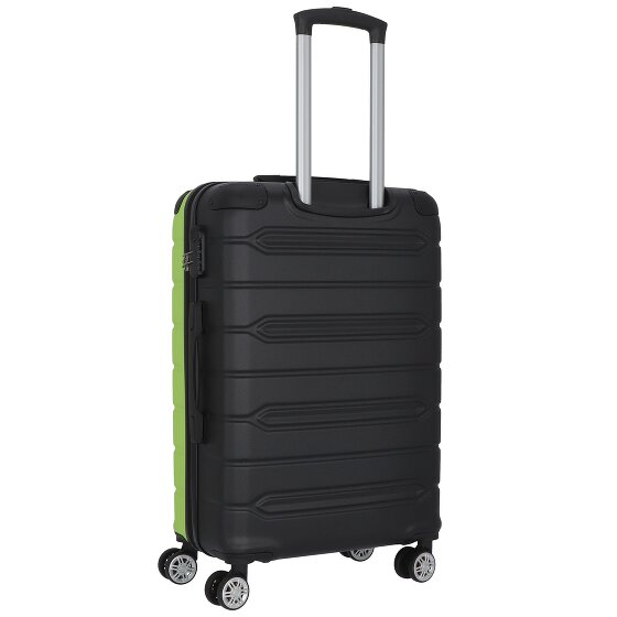 Nowi Rhodos 4 wheels Suitcase set 3-piece