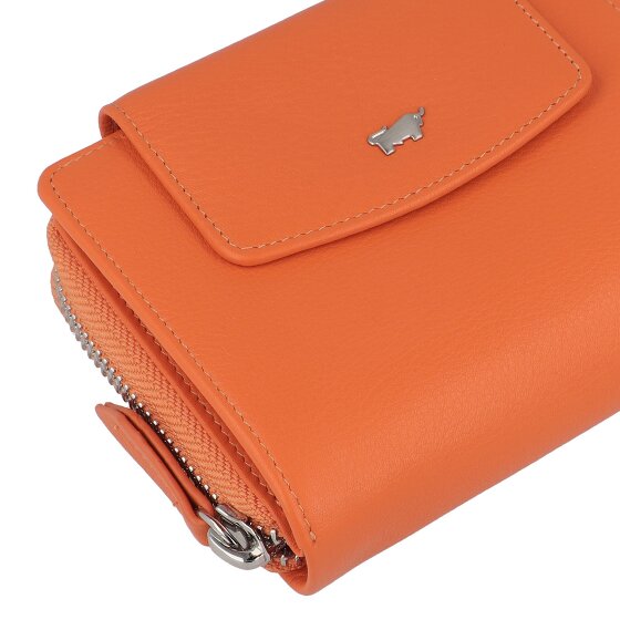 Braun Büffel Joy Wallet RFID protection Leather 12 cm