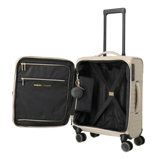 Travelite Barbara 4 wheels Cabin trolley S 55 cm with expansion pleat