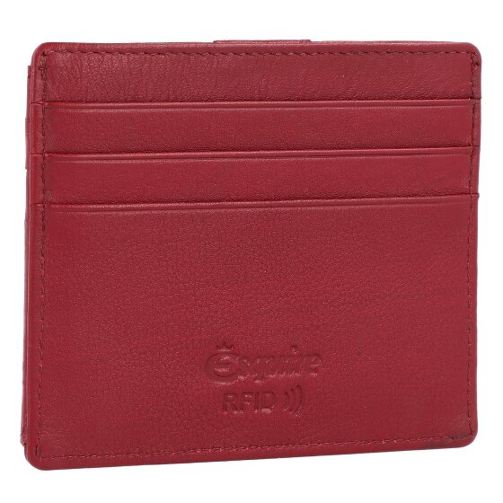 Esquire Oslo Nappa credit card case RFID leather 9.5 cm