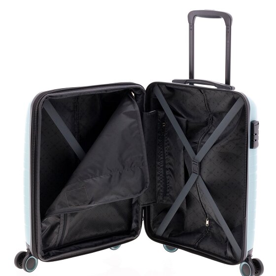 Gladiator 3400 4 wheels Cabin trolley 55 cm with expansion pleat