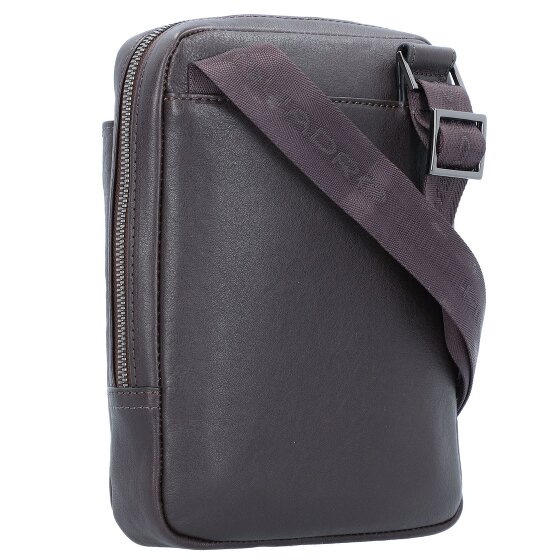 Piquadro Black Square shoulder bag leather 17 cm