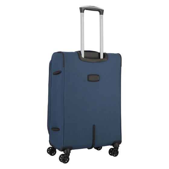 d&n Travel Line 6804 4 Roll Suitcase Set 3pcs.