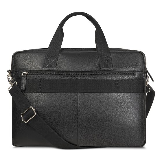 Bugatti Valencia Briefcase Genuine Leather 40 cm Laptop compartment