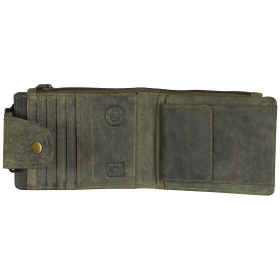 Greenburry Vintage neck pouch leather 11 cm