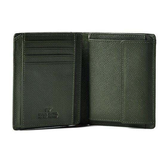 Braun Büffel Robin Wallet RFID protection Genuine Leather 12 cm