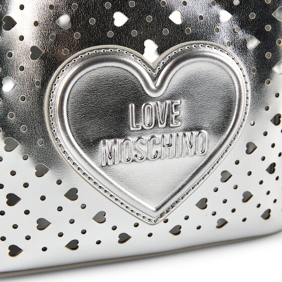 Love Moschino Basket Laminated Handbag 21 cm