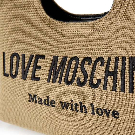 Love Moschino Cargo Canvas Shoulder Bag 34 cm