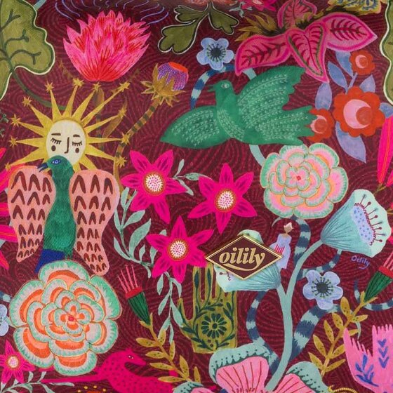 Oilily Schokland Treasues Honey Honey Shoulder Bag 29 cm