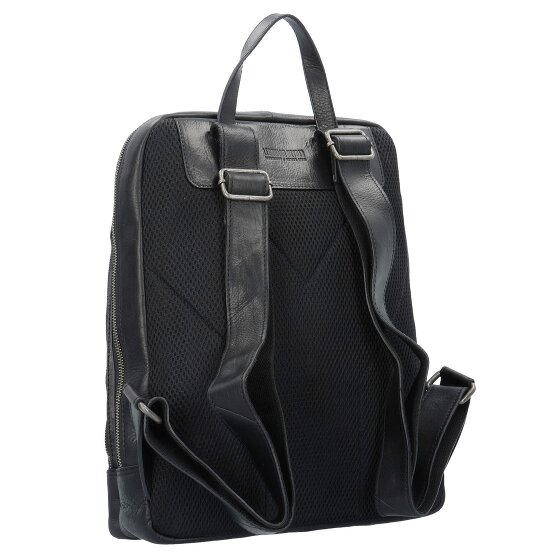 Leonhard Heyden Roma backpack leather 40 cm laptop compartment