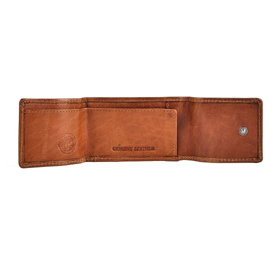 Greenburry Newport Wallet RFID protection Genuine Leather 8.5 cm