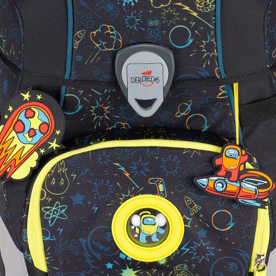 DerDieDas ErgoFlex Tiny LED School bag set