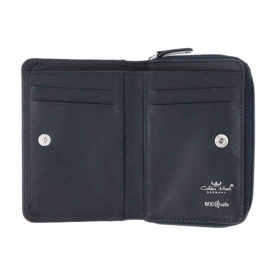 Golden Head Polo Wallet RFID protection Genuine Leather 11.5 cm