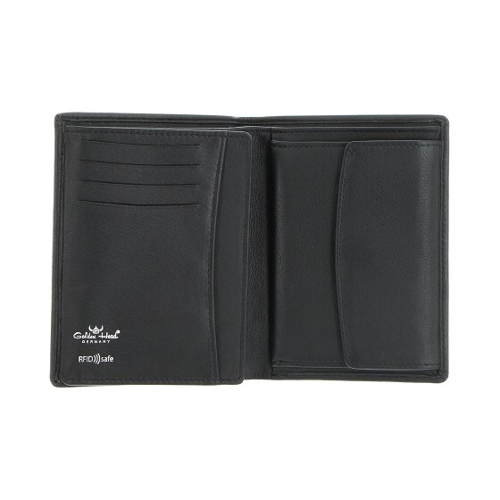 Golden Head Dublin Wallet RFID protection Genuine Leather 13 cm