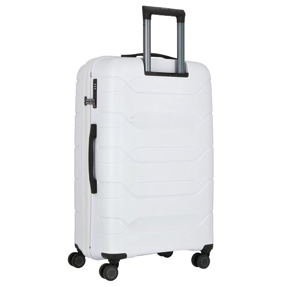 Polestream Strz by Asteroid 4 wheels Trolley L 74 cm with expansion pleat