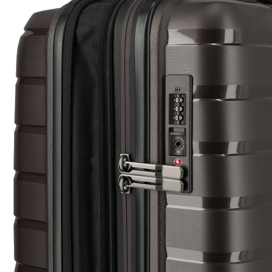 Travelite Air Base 4 wheels Cabin trolley 55 cm with expansion pleat