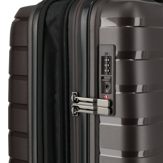 Travelite Air Base 4 wheels Cabin trolley 55 cm with expansion pleat