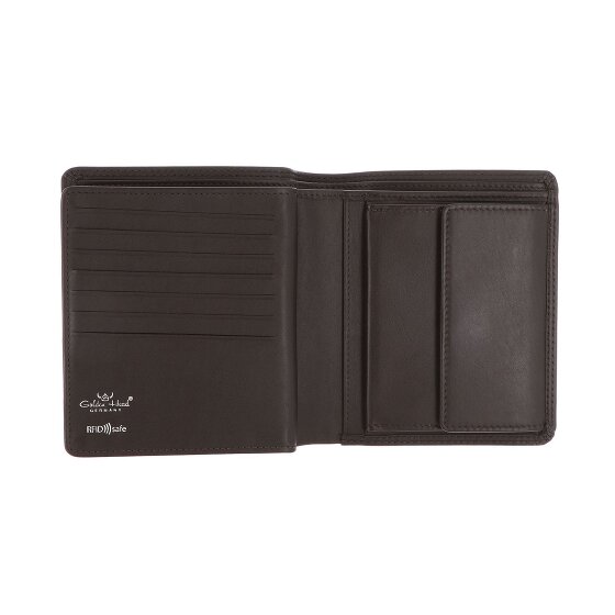 Golden Head Polo Wallet RFID protection Genuine Leather 11.5 cm
