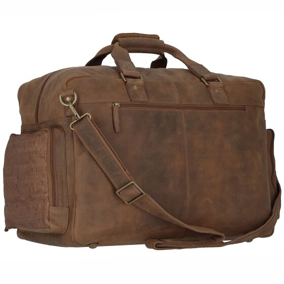 Greenland Nature Nature Weekender travel bag leather 50 cm laptop compartment Greenland Nature Nature Weekender travel bag leather 50 cm laptop compartment