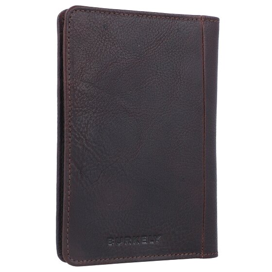Burkely Antique Avery passport case RFID leather 10 cm